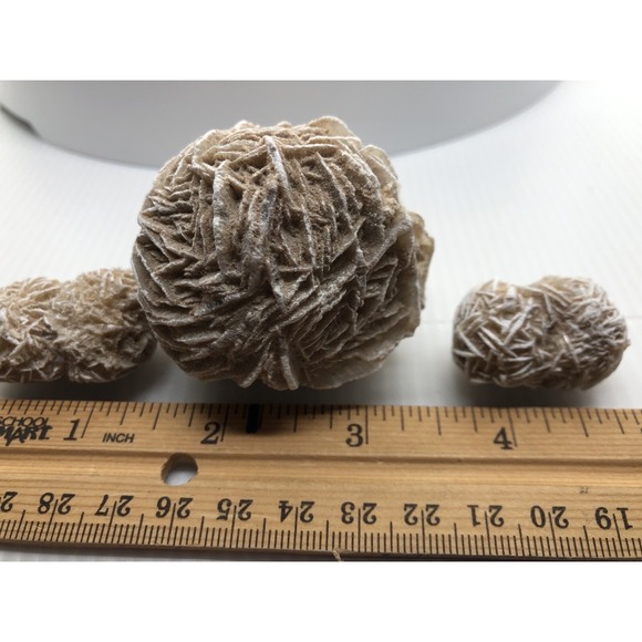 Natural Desert Rose Crystal Selenite Sand Rose Rock Stone Cluster Healing AZ - Picture 5 of 16